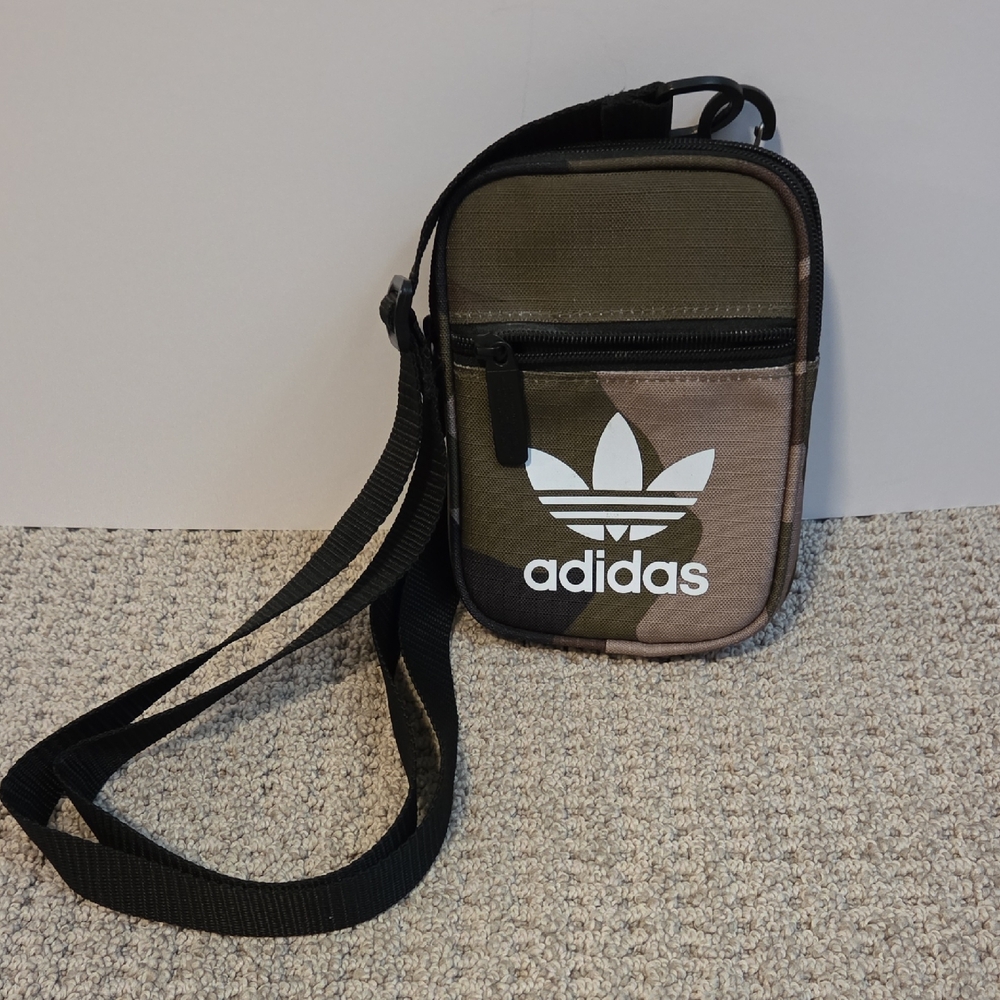 Adidas Unisex Camoflauge Messenger Bag- Small